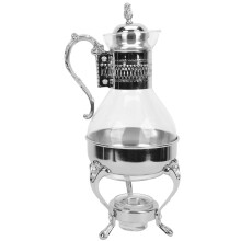 Glass Coffee Pot 14.6 x 5.9 x 5.9 in 1 set