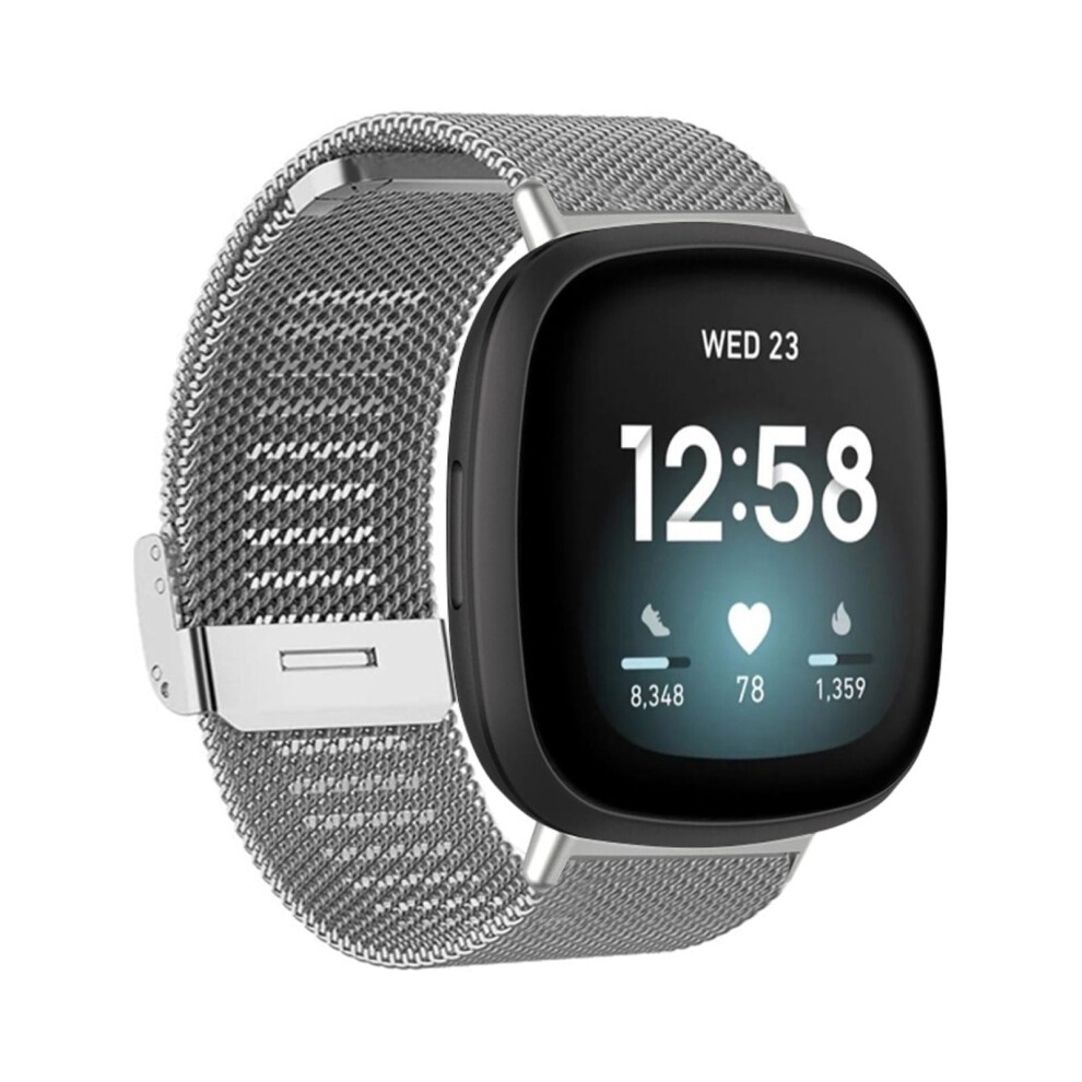 Metal Watch Band For Fitbit Versa 4 3 Sense 2 Sense 9130661409193