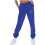 Damen-Jogginghose mit Fleecefutter, einfarbig, Herzmuster, 1 Paar 1