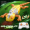 Rechargeable RC climbing gecko robot with LED eyes 1