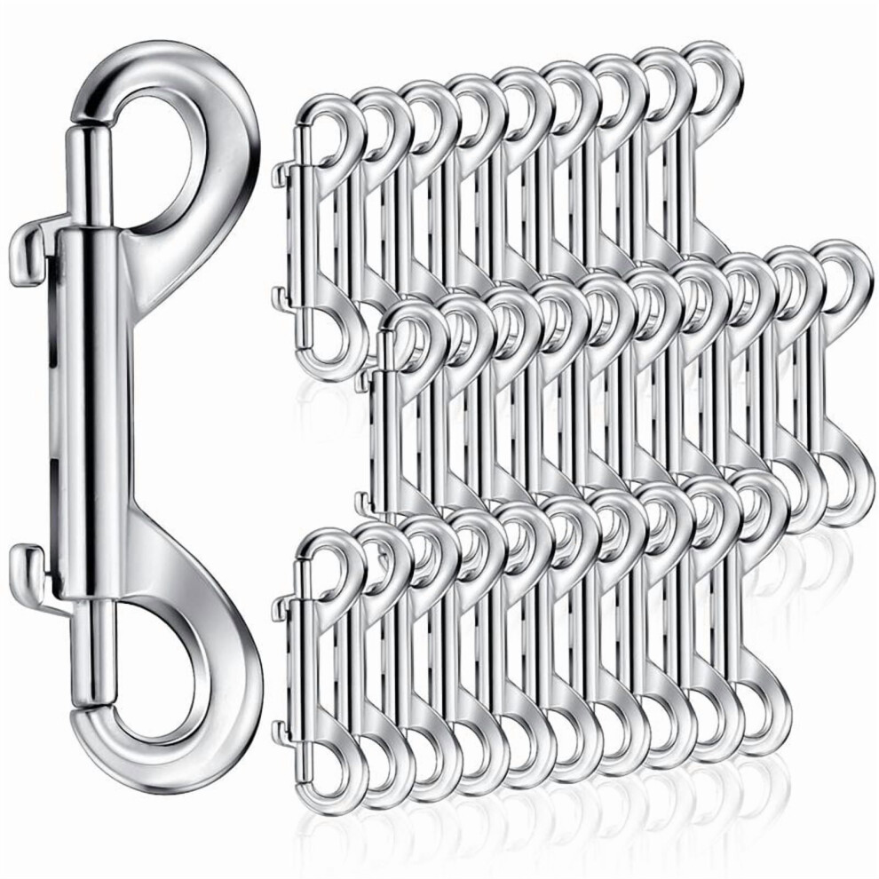 Double Ended Bolt Snap Hooks 30 Pcs 2.7 Inch Zinc Alloy 9130661409865