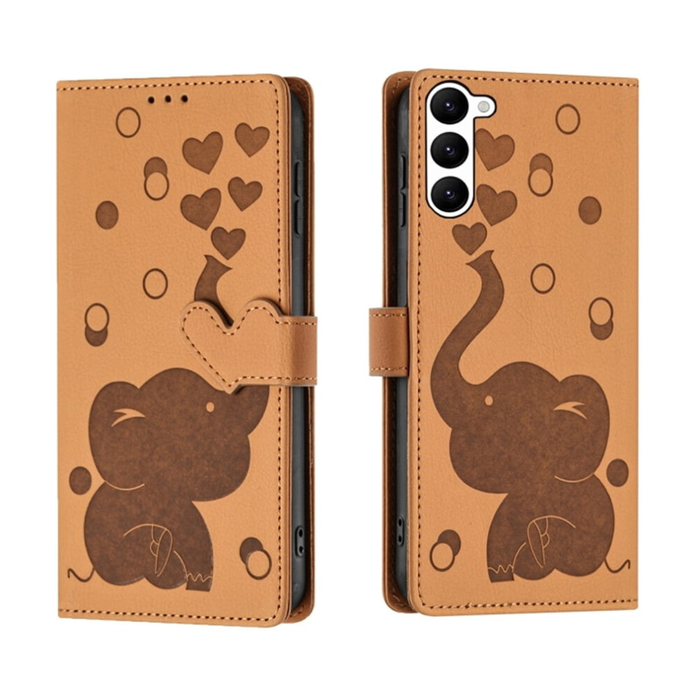 Samsung Galaxy S23 5G Flip Wallet Case Pu Leather Yellow 9170372625482