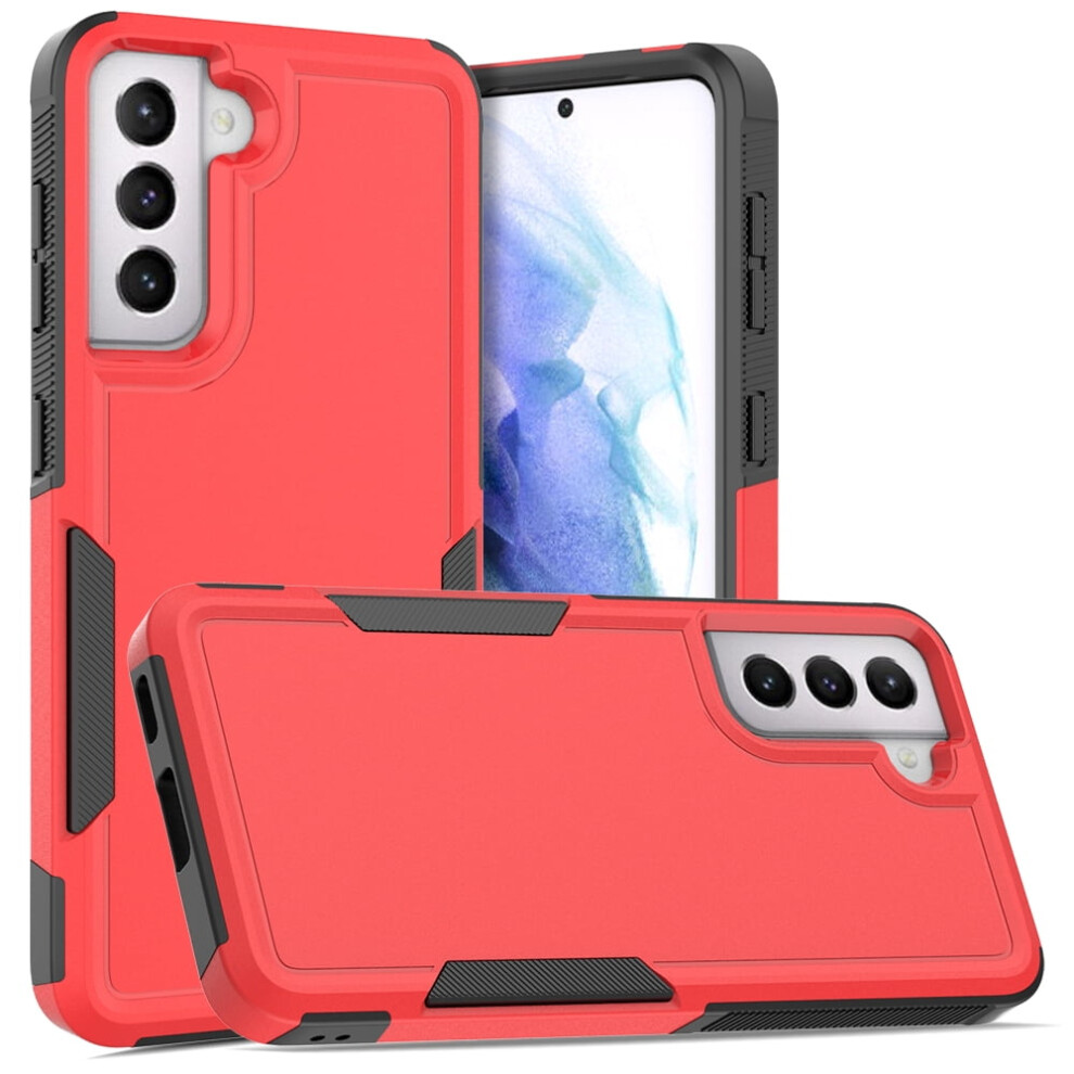 Defender Case For Samsung Galaxy S21 5G Rugged Red 9130661418225