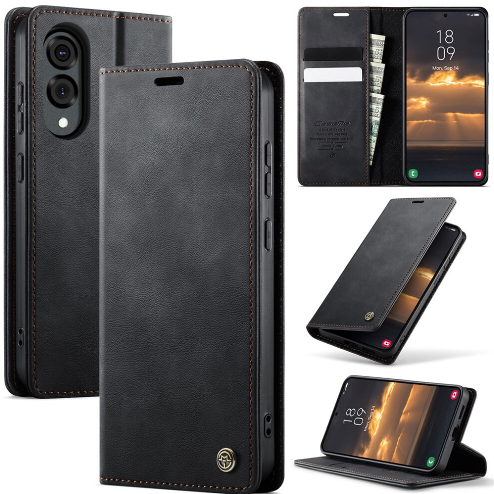 Caseme Calf Leather Wallet Case For Samsung Galaxy S25 Edge 9130661423137