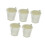 Galvanized Metal Bucket with Handle 5 pcs 4