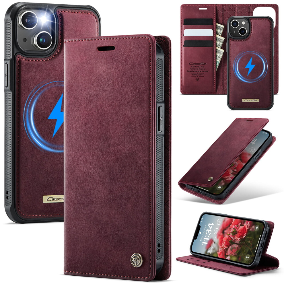 Caseme Iphone 15 Plus Wallet Case Magsafe Rfid-Blocking 9130661415668