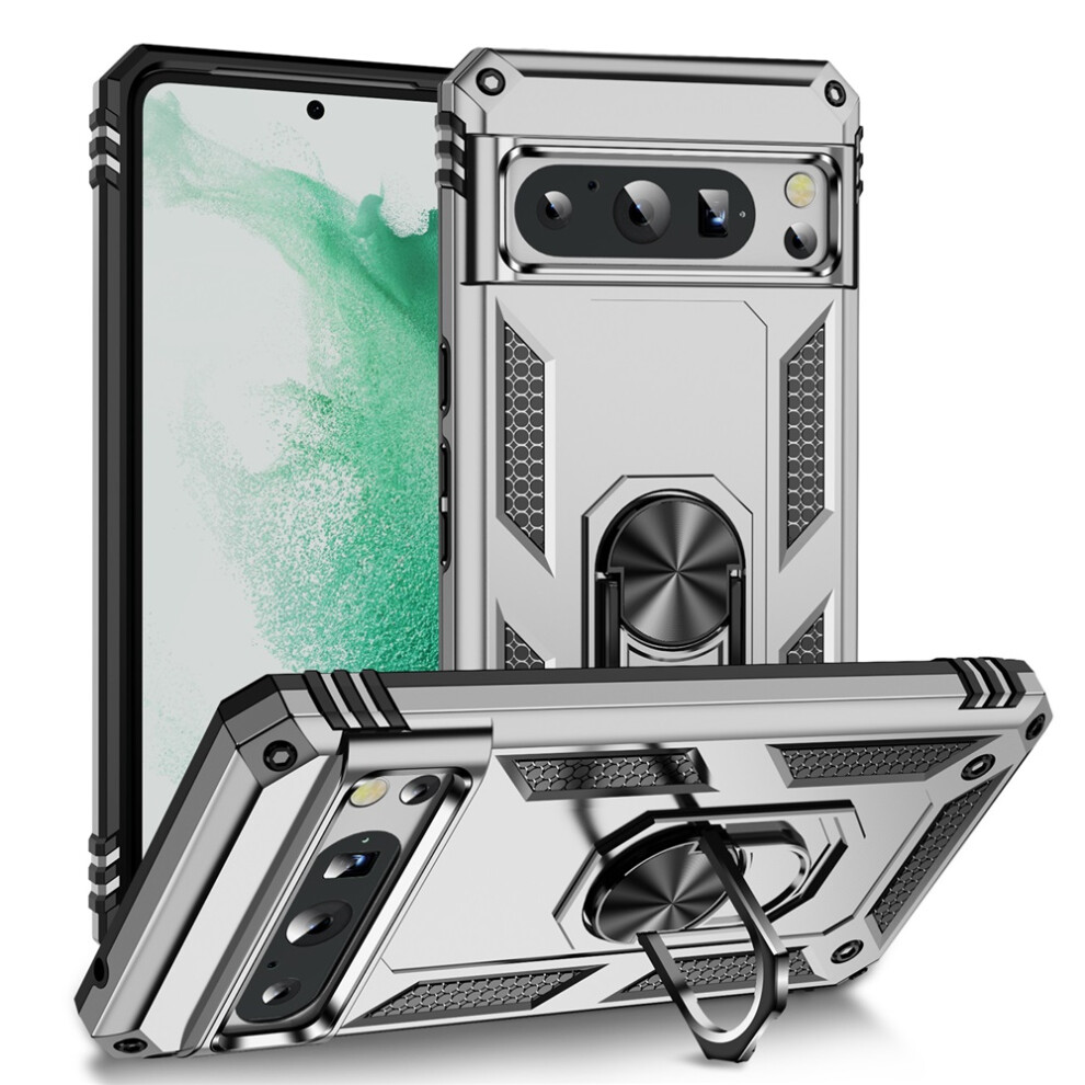 Google Pixel 8 Pro Case Impact-Resistant Magnetic Kickstand 9170372617241