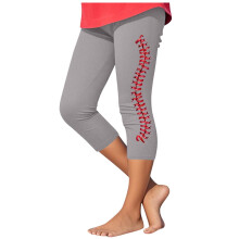 Pantalon de yoga Capri pour femme, taille haute, extensible, style athlétique