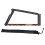 Folding Saw with Storage Bag for Wood Branches (Black) 1