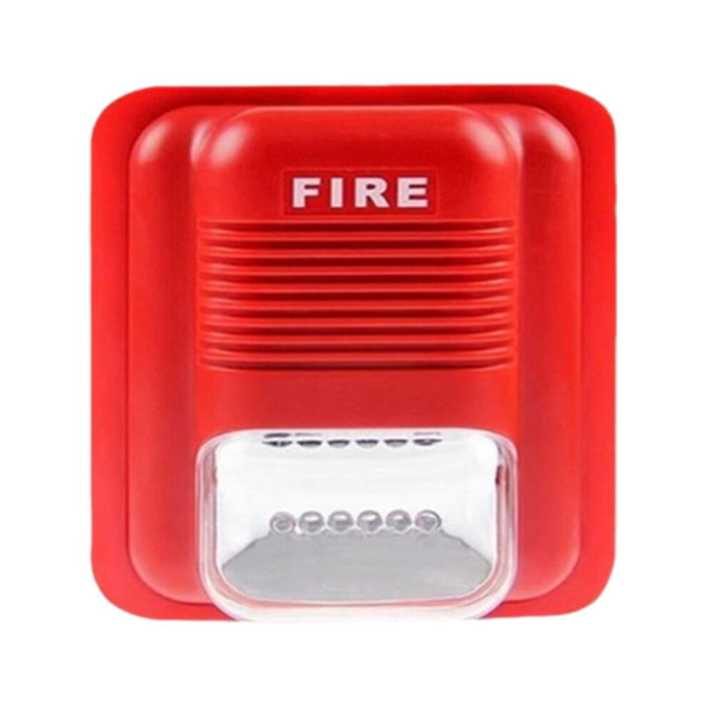 Fire Alarm Strobe Siren System For Home And Office 9130661435666