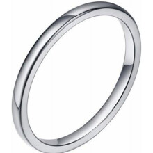 Tungsten Carbide Stackable Ring 2mm Plain Wedding Band