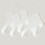 Cotton Crew Ankle Socks for Kids White Size 3 Years 3
