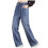 Girls Blue Denim Pants with Pockets 1 Pair 4