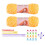 Chenille Yarn Soft Warm Velvety 2 Pcs 4