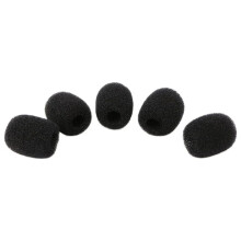 Bonnette anti-vent en mousse pour microphone de scène - Lot de 5
