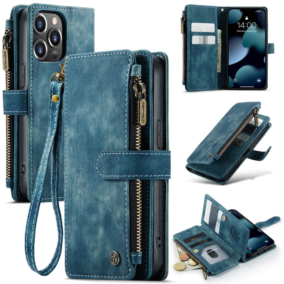 Caseme Iphone 13 Pro Wallet Case Â Pu Leather Magnetic 9165521185498