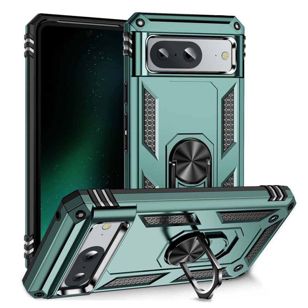 Google Pixel 8 Case Â Impact Resistant, Magnetic Ring, 9165521195435