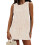 Conjunto de verão feminino com regata sem mangas e shorts em algodão. 1