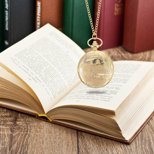 Antique Pocket Watch with Chain 1 Piece 2