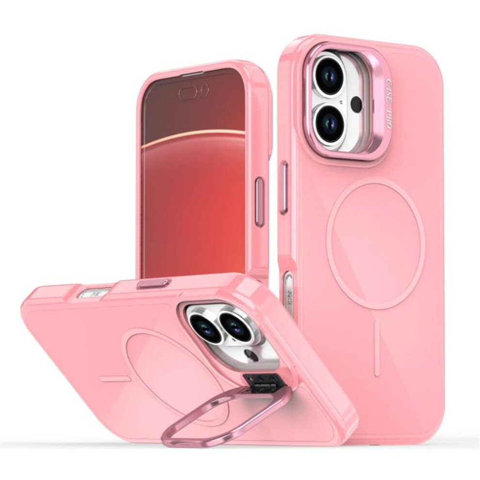 Iphone 16 Plus Case Magsafe Compatible Slim Frosted Tpu Pink 9170372620906
