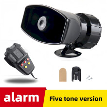 Car Siren Horn 100 Watt 5-Tone with Mic and PA Speaker