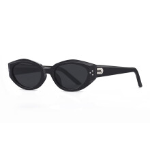 Zonnebril in Koreaanse cat-eye stijl met UV-bescherming en polarisatie