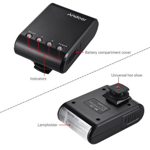 Lampe flash pour Pentax A7HX50A99 (lot de 2) 2