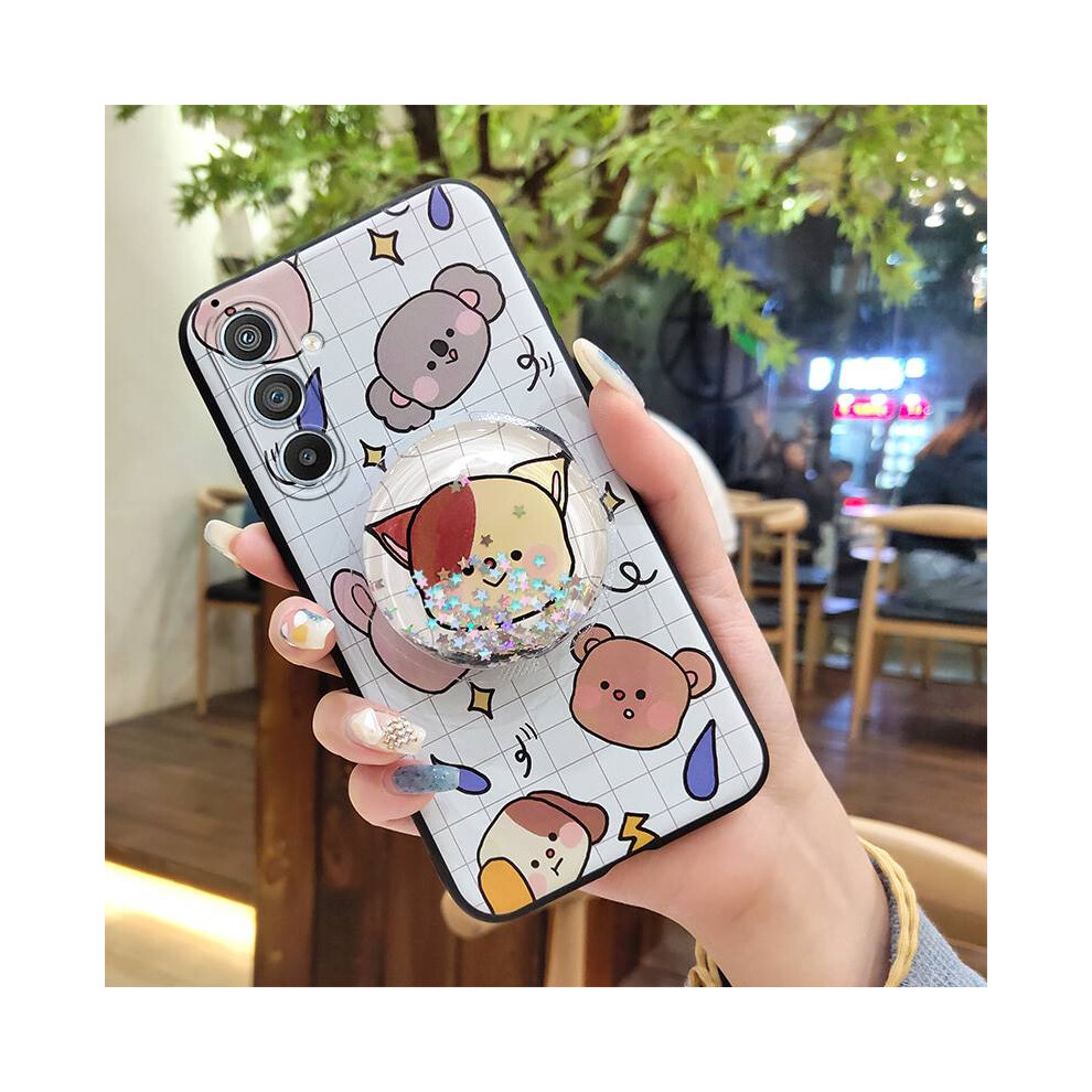 Waterproof Glitter Quicksand Tpu Phone Case For Samsung 9165521200238