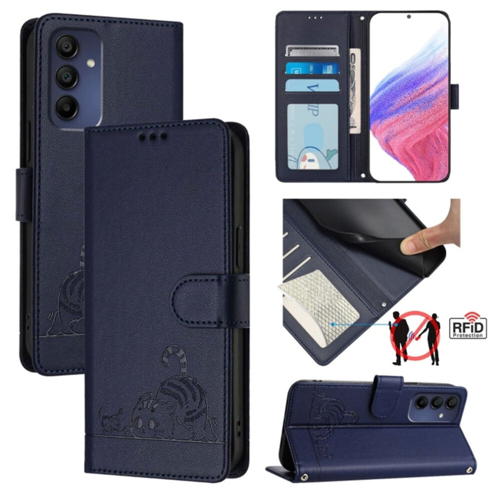 Samsung Galaxy A16 5G 6.7-Inch Rfid-Blocking Pu Leather 9170372635153