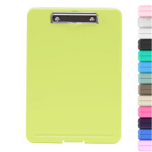 A4 Clipboard Heavy-Duty Plastic Yellow Holds 140 Sheets