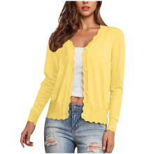 Women's Fall Cardigan Sweater Lightweight Open-Front