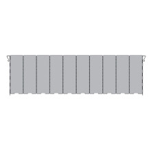 Heater Reflector Shield for Round Gas Patio Heaters Foldable
