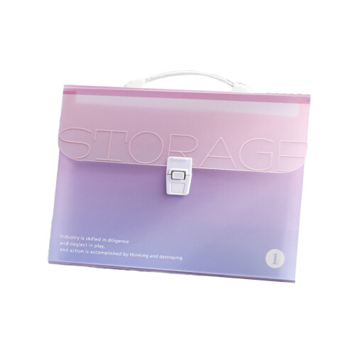 Handheld Organ Bag for Student Test Papers Plastic 1