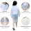 Kids Rain Poncho EVA Reusable 2-Pack for Ages 6-14 5
