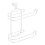 Bathroom Toilet Paper Holder Over Tank Space Saving 1