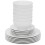 White Porcelain Dinnerware Set Round 18 Pieces for 6 5