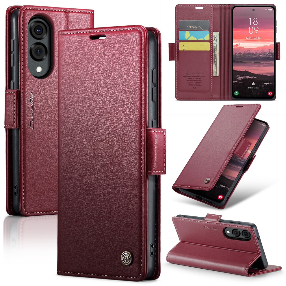 Caseme Leather Wallet Case For Samsung Galaxy S25 Edge 5G 9165521176380