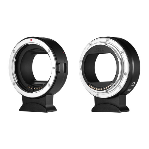 Adaptateur d'objectif EF vers EOS R, monture RF plein format, avec autofocus et stabilisation d'image. 1