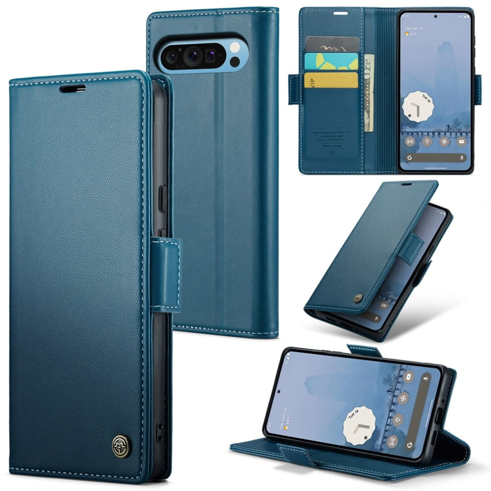 Caseme Leather Wallet Case For Google Pixel 9 Pro Xl 9170372626427