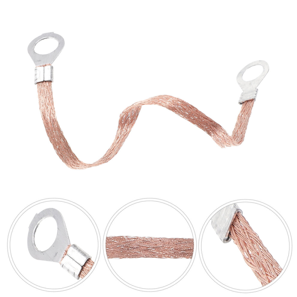 Copper Braided Wire Ground Lead 100 Pcs 9180435668523