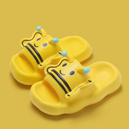 Kids Slippers Yellow Size220EU Soft Lightweight Breathable 1