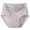 Women's High Waist Cotton Floral Briefs Full Coverage 1
