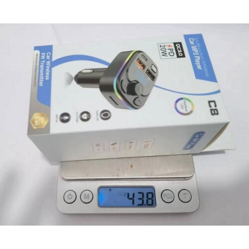 MP3 Bluetooth FM Transmitter for Car with USB Charging 2