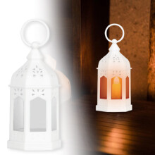 Lanternes de Ramadan en plastique pour décoration d'intérieur (1 paquet)
