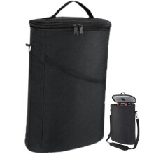 Bolsa enfriadora de vino con correa para el hombro (2 botellas)