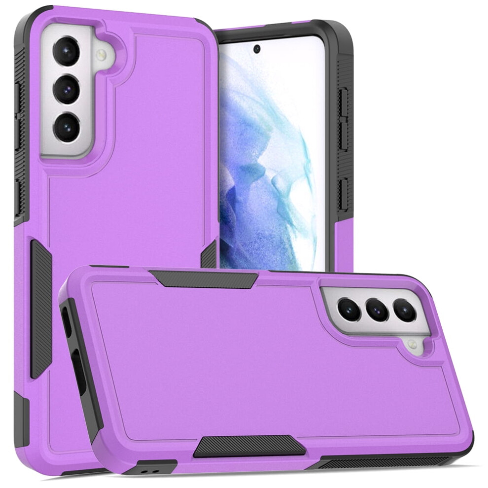 Defender Case For Samsung Galaxy S21 5G Rugged Purple 9180435671332