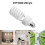 Pinnaco LED bulb E27 45W 5500K 2