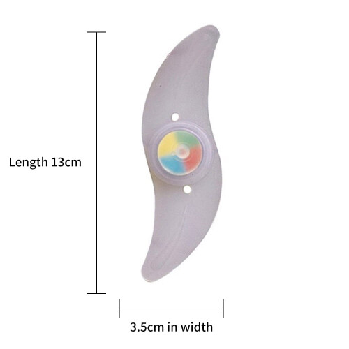 Bicycle Wheel Spokes Lamp S-Type Multi-color 1