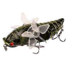 Cicada Fishing Lure Hard Bait 7.5cm Rotating Propeller