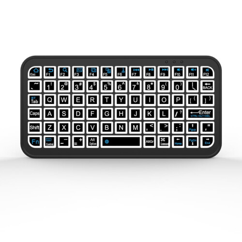 Wireless Mini Keyboard with Backlight Bluetooth 5.2 English